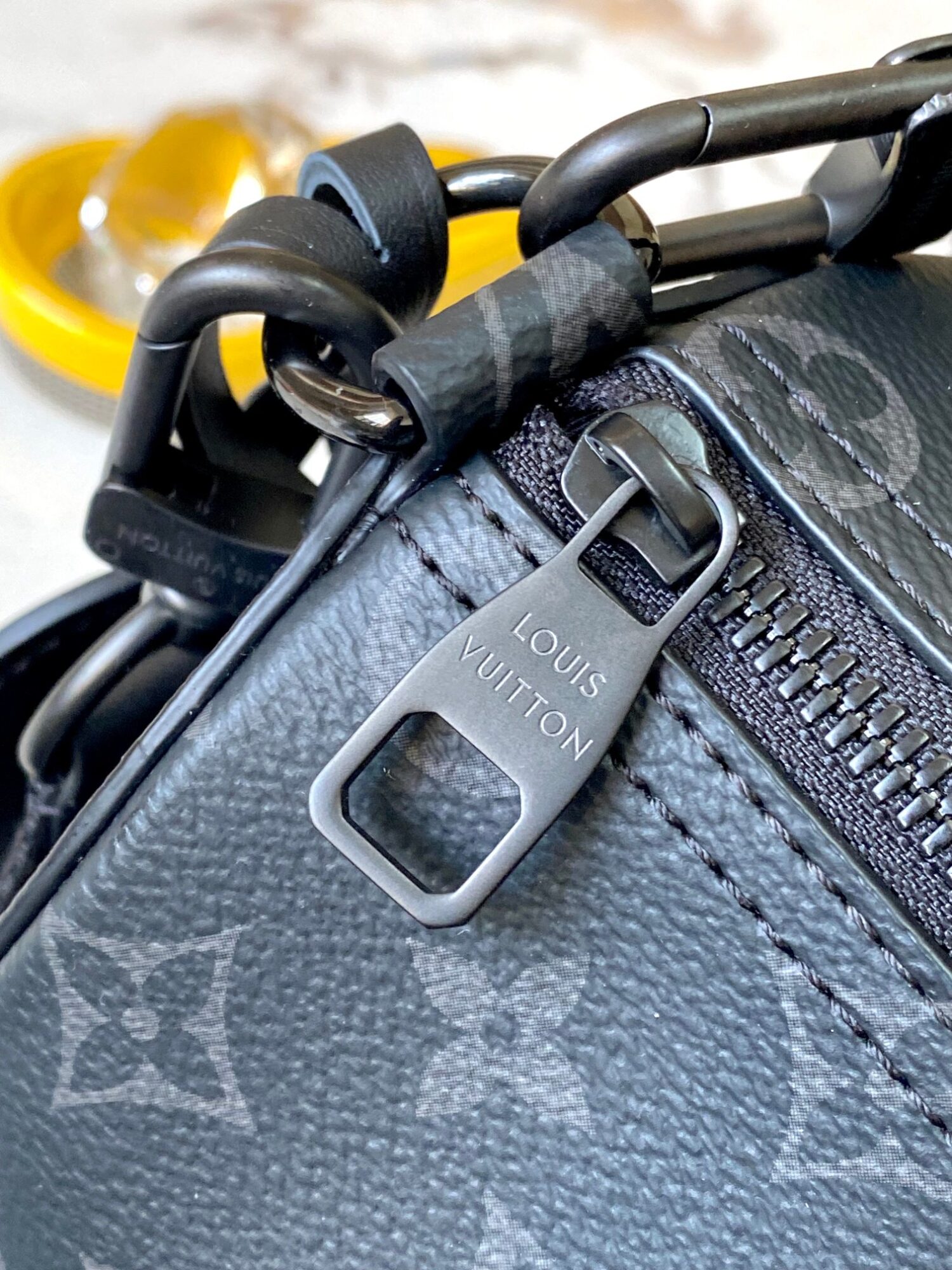 Louis Vuitton SOFT POLOCHON Small Bag M46796 – Black Monogram