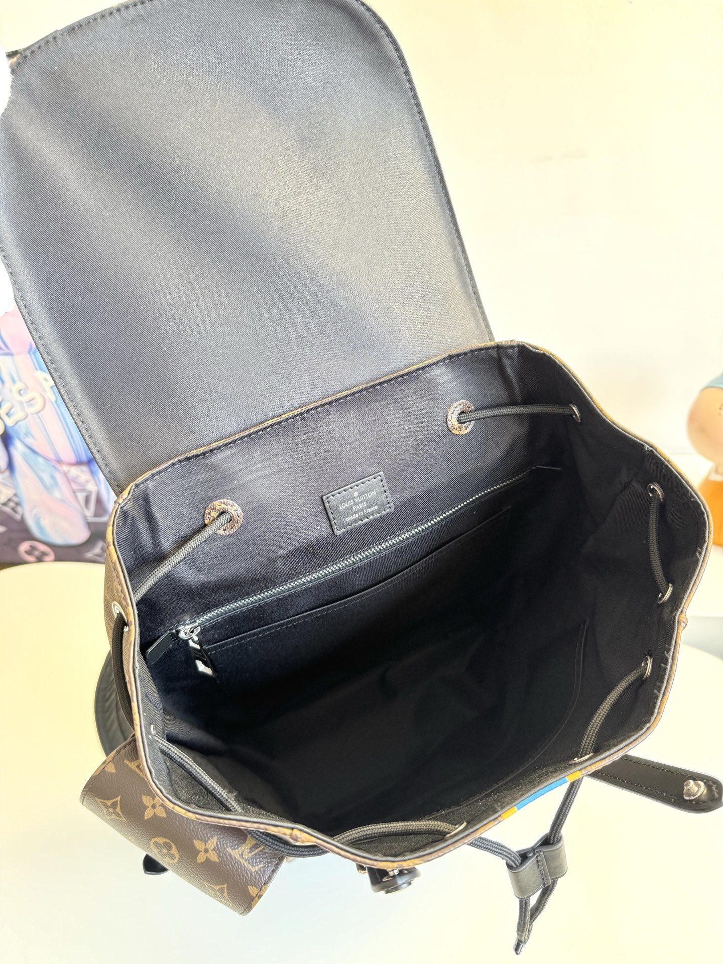 Louis Vuitton This Christopher medium backpack draws inspiration from mountaineering.