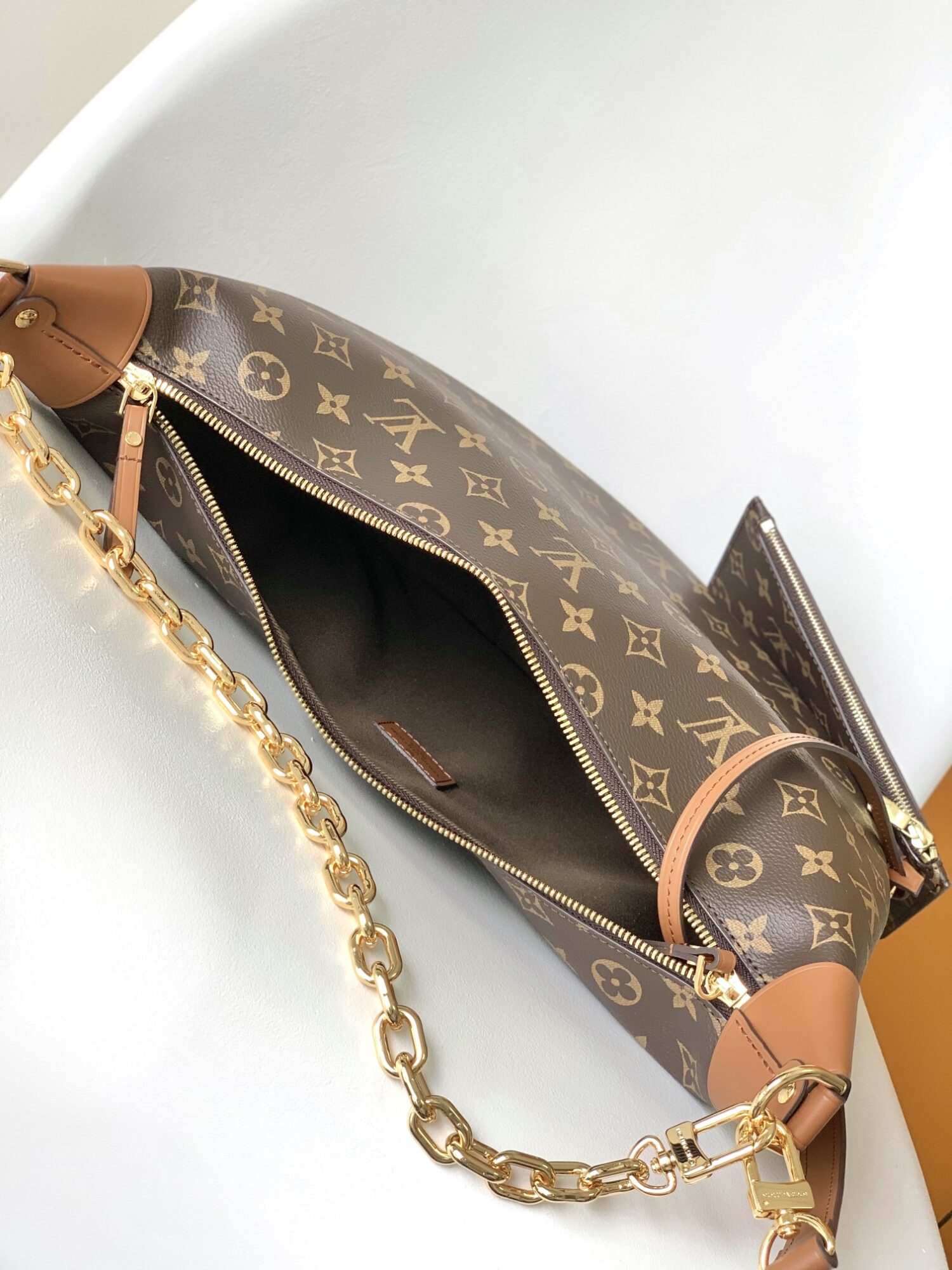 Louis Vuitton Classic Monogram paired with Yellow Floral Accents: LV Marelle Vintage Bag — The Latest in Vintage LV.