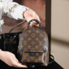 Louis Vuitton PALM SPRINGS Mini Backpack Series — "Chip" Diamond Pattern Code #M44873