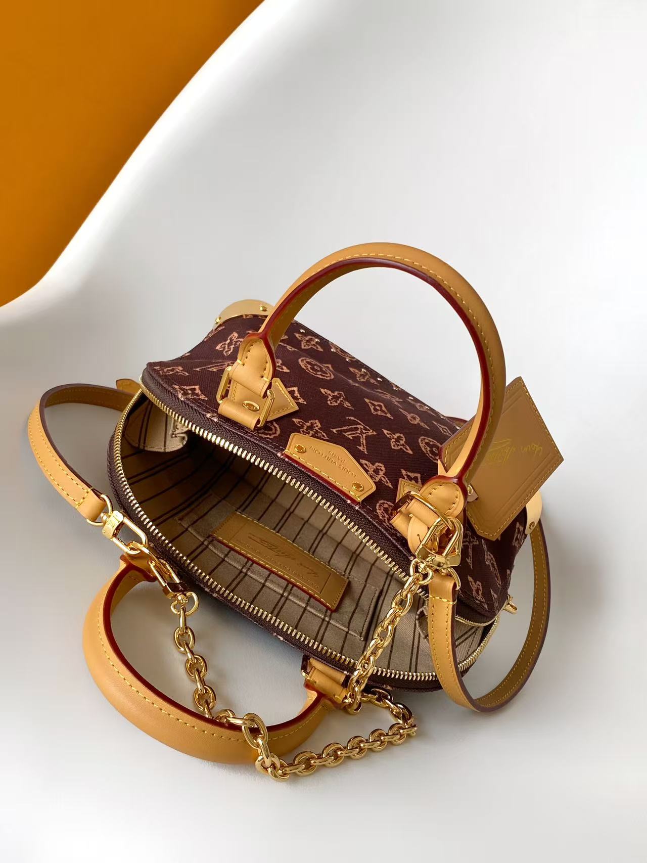 Louis Vuitton ALMA TRUNK BB Handbag M28105