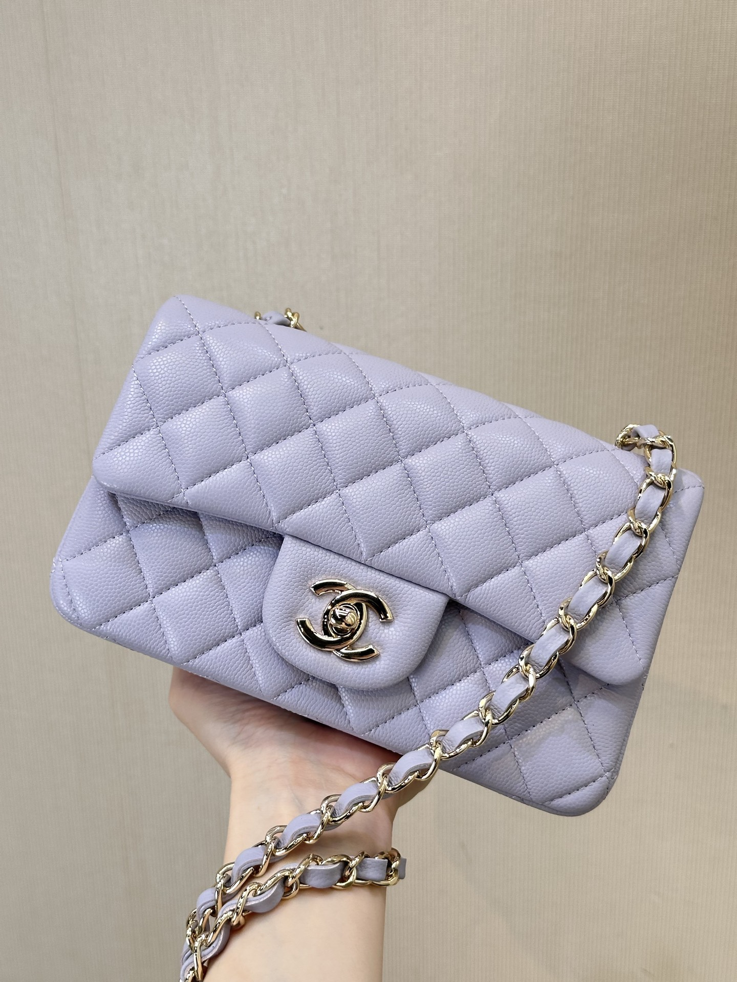 Chanel caviar from the original Haas factory in France