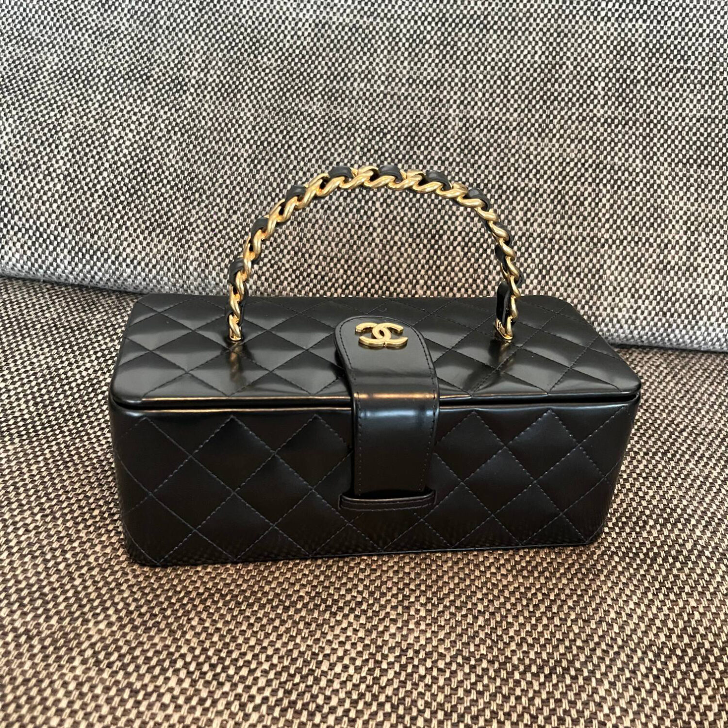 CHANEL VINTAGE Pearlescent Handbag