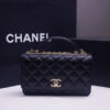 Chanel 25s handle with diamond embellishment
