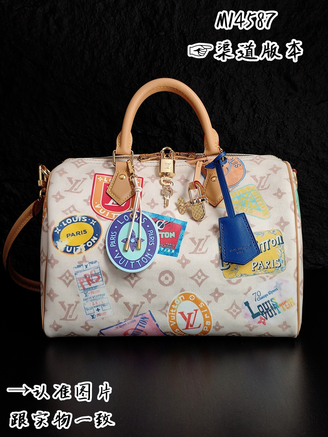 The leather used in M14587 is Italian Grade A leather, which is a key factor in its quality.