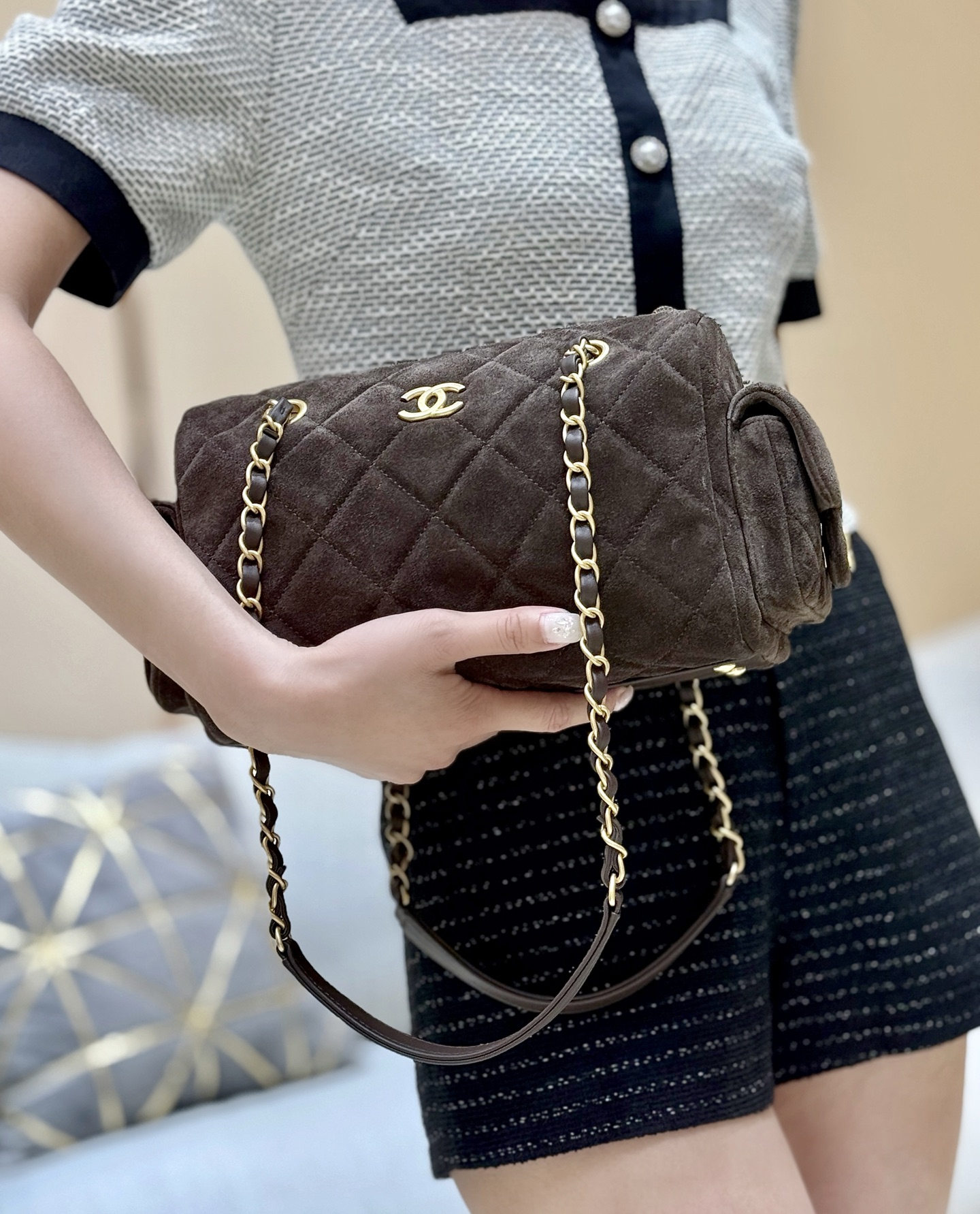 Chanel 1 25K Hidden Edition Bowling Bag 👜