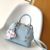 M13670 Black Water Ripple Pattern 14197 Light Blue Water Ripple Pattern (Figurine) Louis Vuitton x Murak bjs Series