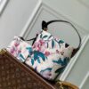 Louis Vuitton The M29067 floral all-in-one BB handbag is from the Monogram Eden collection.