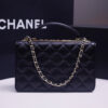 Chanel 25s handle with diamond embellishment