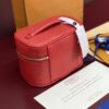Louis Vuitton M25855 Red Small! New Season NICE NANO Bag with Grain Texture. This Nice Nano bag features a grained finish.
