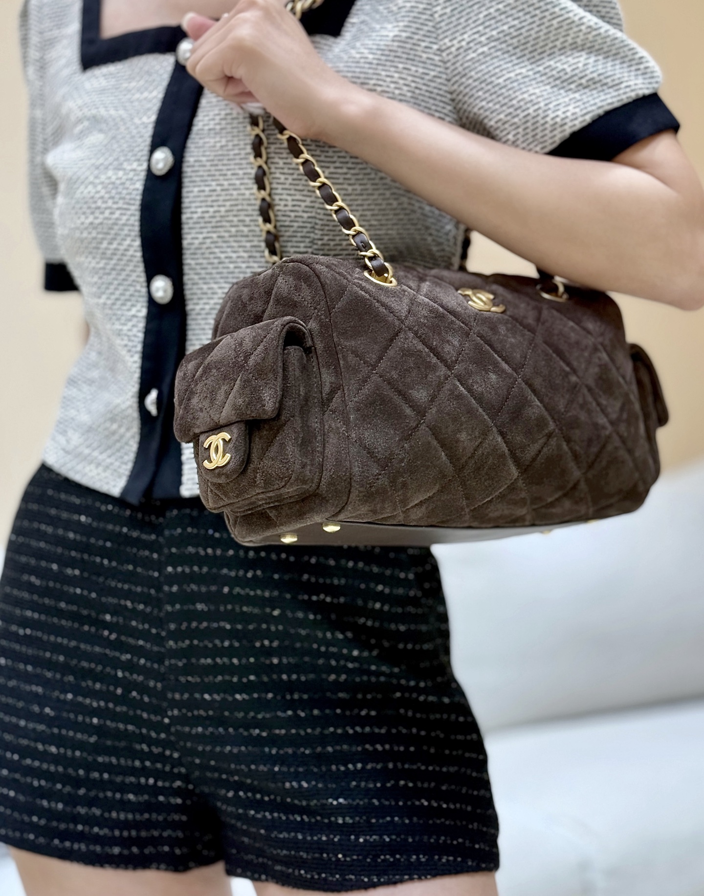 Chanel 1 25K Hidden Edition Bowling Bag 👜