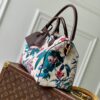 Louis Vuitton The M29066 floral Speedy 30 Soft handbag is from the Monogram Eden collection.
