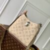Louis Vuitton M27459 Off-white All Around small handbag from the Mahina series.