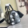Louis Vuitton M46406 Black Floral Polka Dot Yayoi Kusama Handbag: This handbag encapsulates the classic silhouette of a travel bag and is crafted from embossed leather.