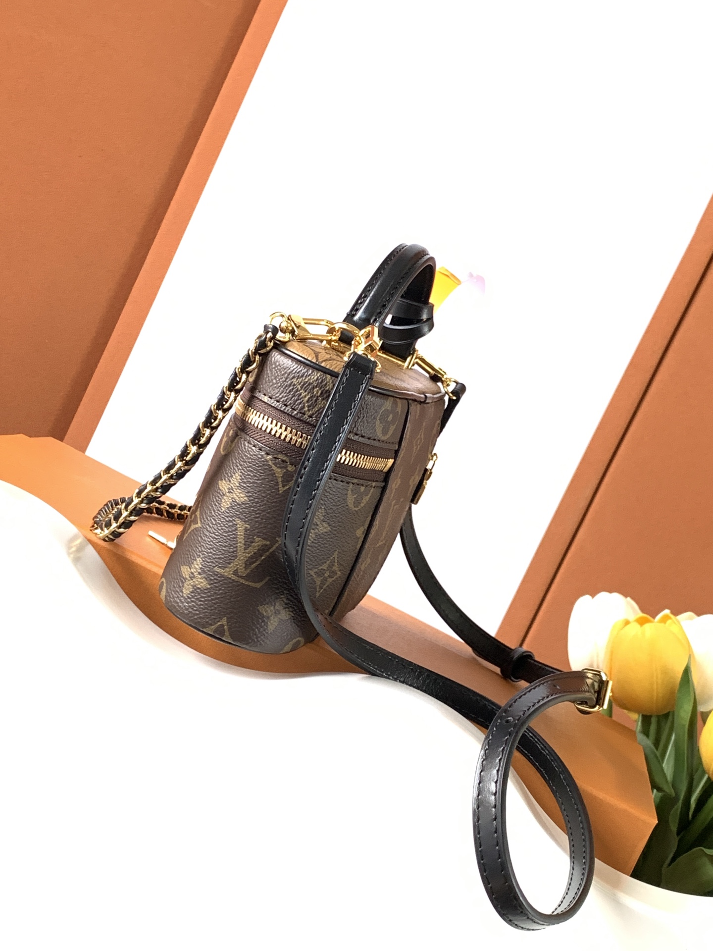 Louis Vuitton New Vanity Chain Pouch Handbag