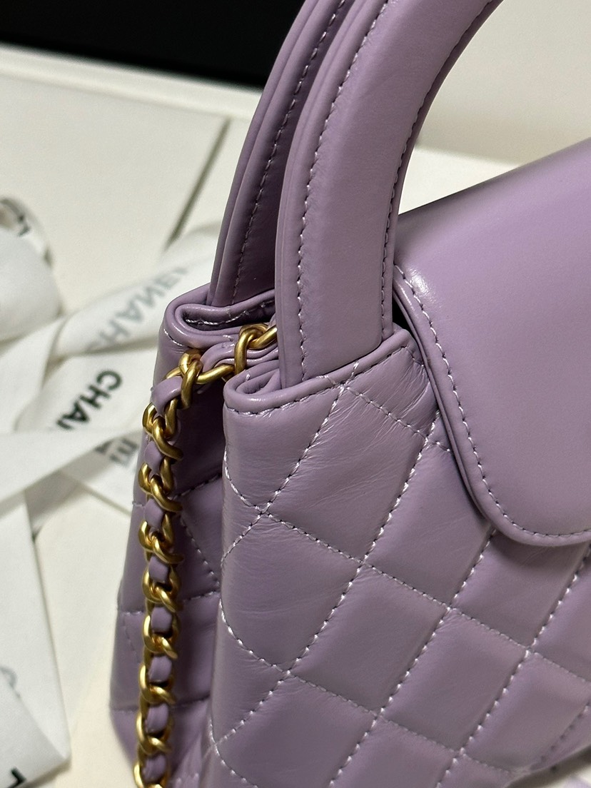 L'Oréal Large Chain Handbag in Smoky Purple