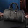 Louis Vuitton M46271 Black Floral Leather is made of Italian Grade A leather, which is of high quality.