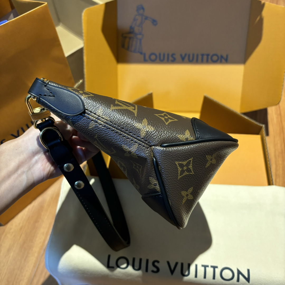 Louis Vuitton This monogrammed, single-shoulder/crossbody bag is so simple 😍 The more you look at it, the better it looks. The capacity is surprisingly generous.