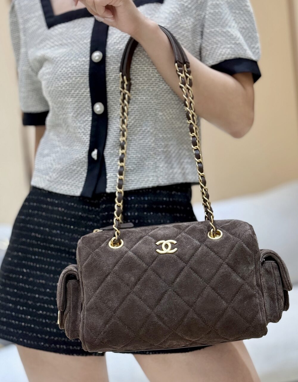 Chanel 1 25K Hidden Edition Bowling Bag 👜