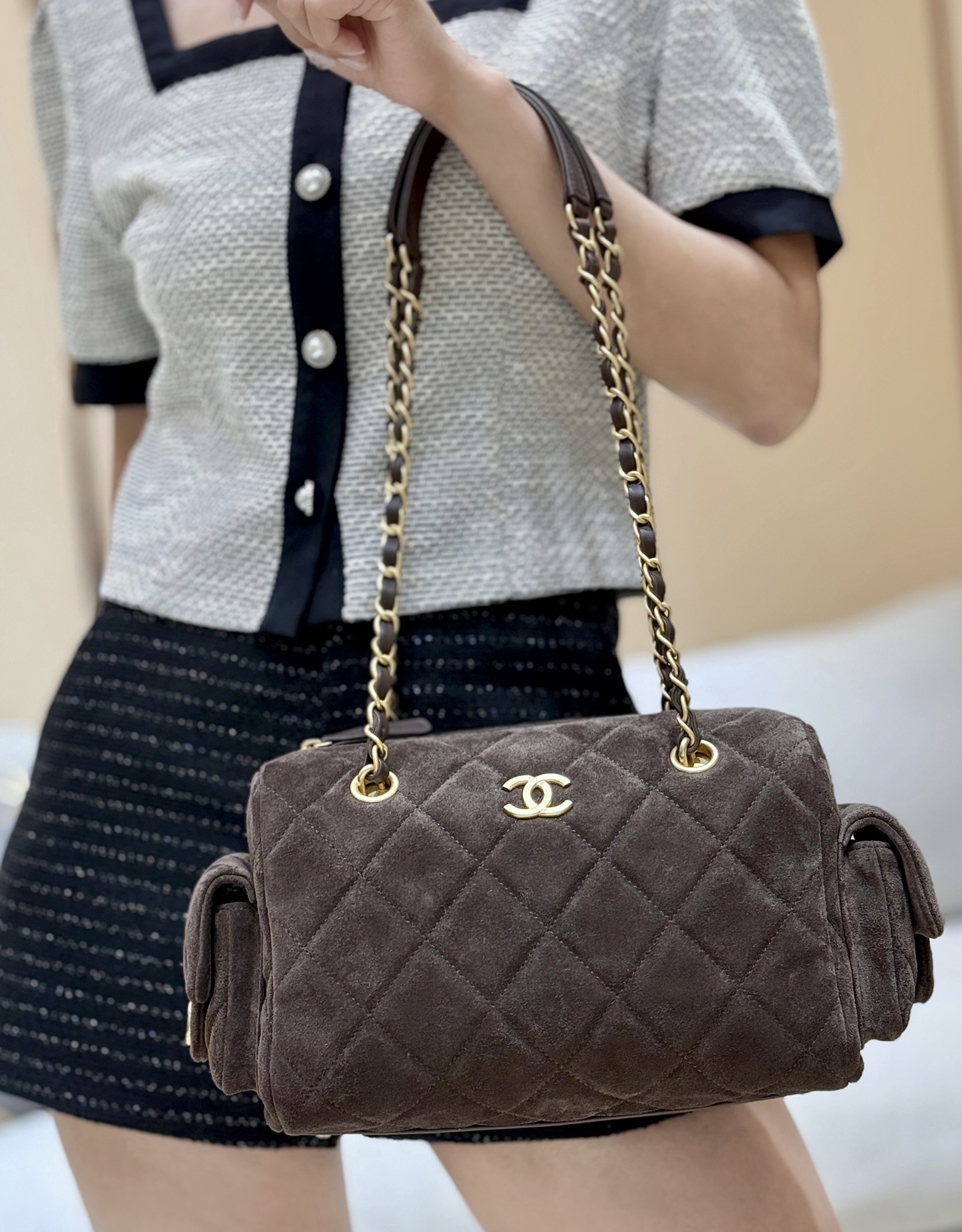 Chanel 1 25K Hidden Edition Bowling Bag 👜