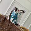 Louis Vuitton The M29067 floral all-in-one BB handbag is from the Monogram Eden collection.