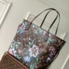 Louis Vuitton M28918 This Neverfull medium handbag is from the Monogram Eden collection.