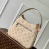 Louis Vuitton M27459 Off-white All Around small handbag from the Mahina series.