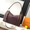 Louis Vuitton M26397 Ebony Color. This Express medium-sized handbag is crafted from supple cowhide leather and effortlessly complements various urban styles.
