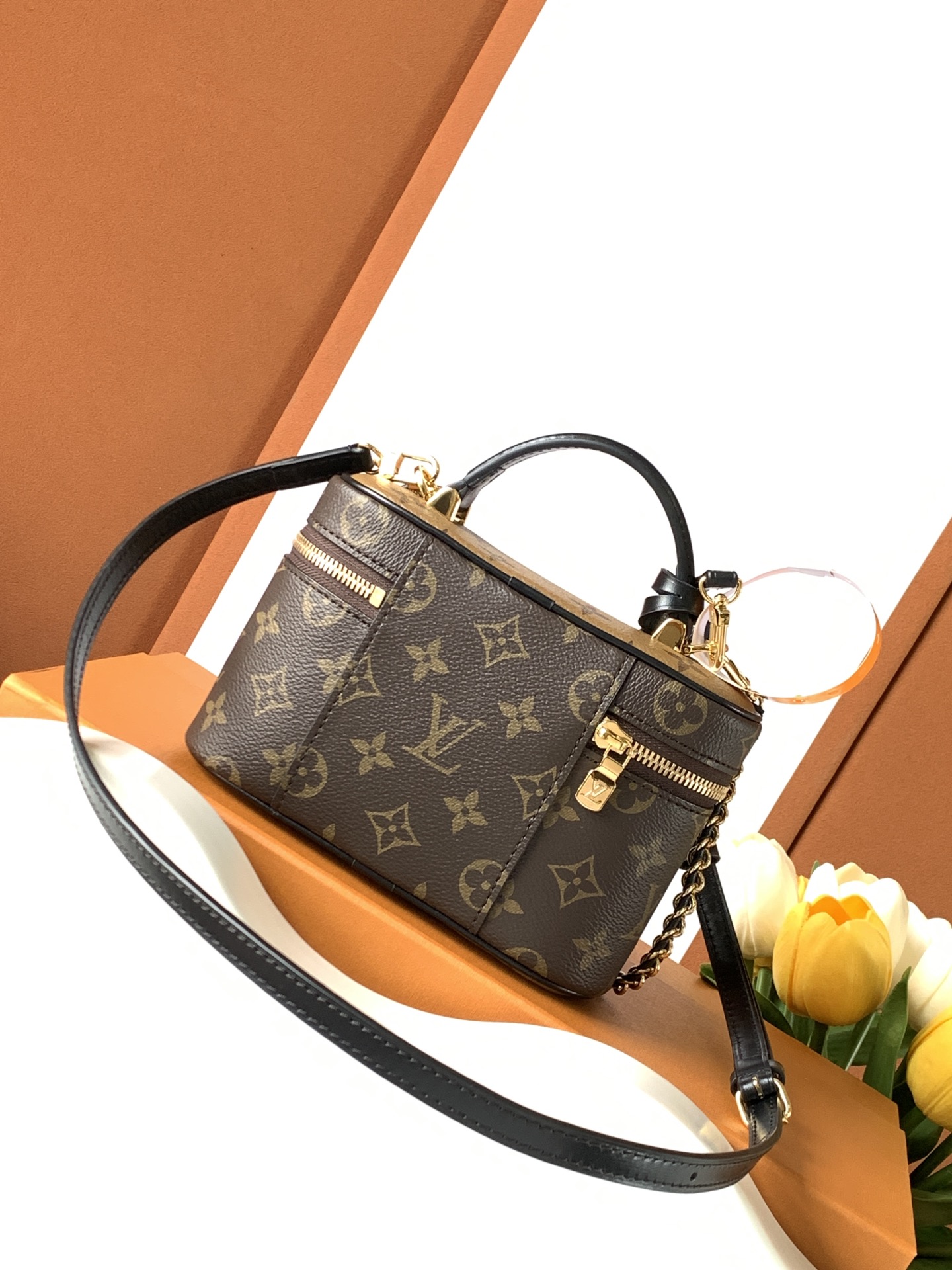 Louis Vuitton New Vanity Chain Pouch Handbag