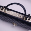 Chanel 25s handle with diamond embellishment