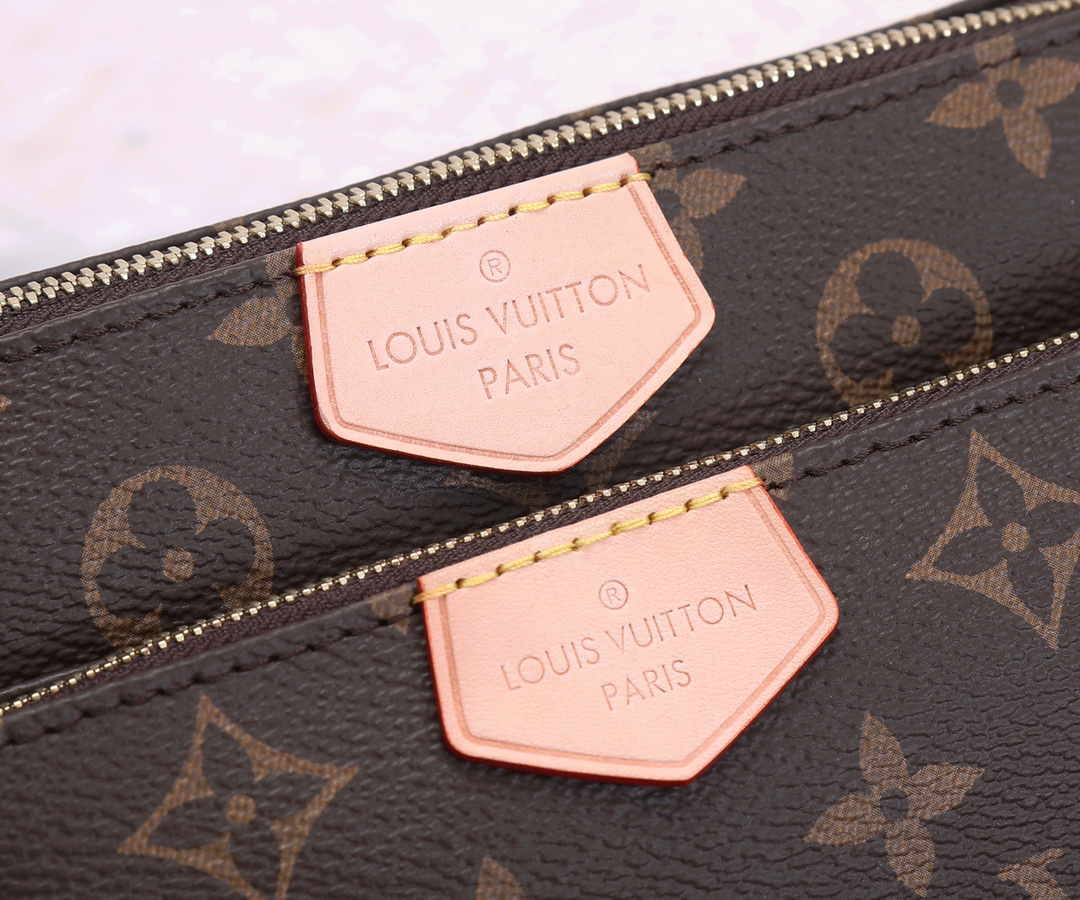Louis Vuitton Multi Pochette Accessoires handbag collection; Pochette Accessoires clutch bag