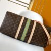 Louis Vuitton 2295 Monogram 50CM 163c01 Dynamic Chip This Keepall Bandoulière 50 travel bag features the Monogram design.