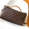 Louis Vuitton The Speedy Soft 30 Boho handbag is made from classic Monogram coated canvas.