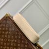 Louis Vuitton M27459 Off-white All Around small handbag from the Mahina series.