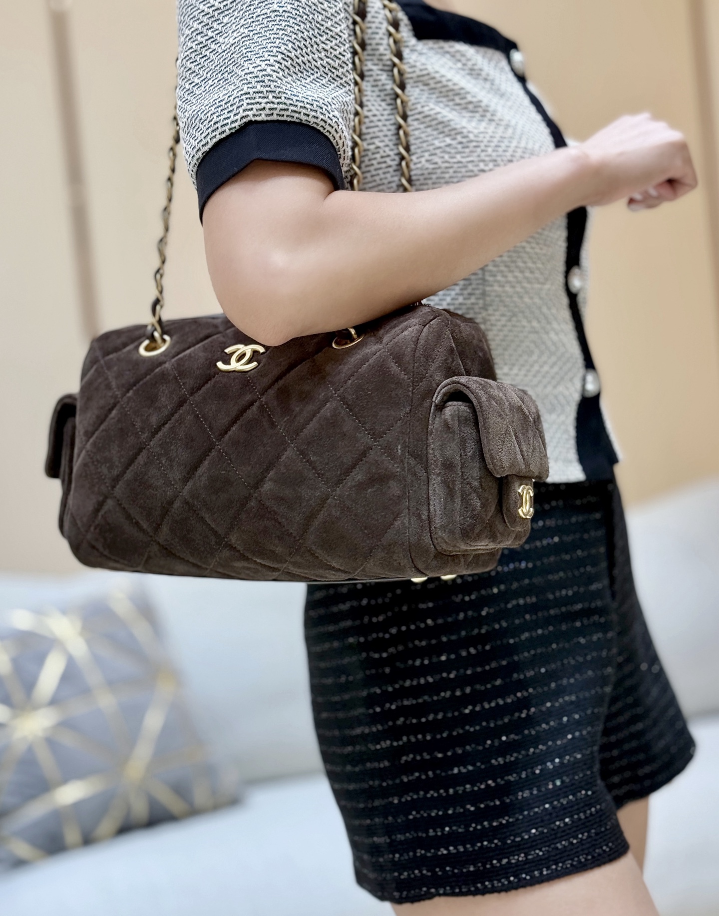 Chanel 1 25K Hidden Edition Bowling Bag 👜