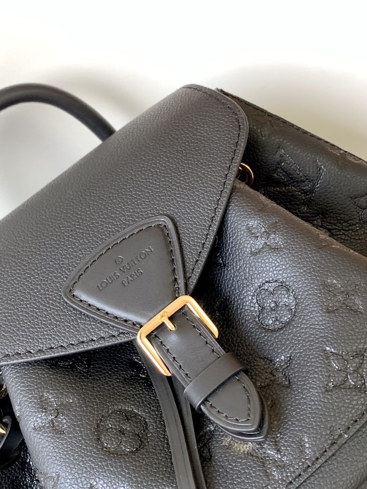 Louis Vuitton The Montsouris backpack, originally launched in 1994, is now being worn by the M45205 (black) and M45410 (grey) models.