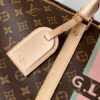 Louis Vuitton The Keepall Bandoulière 55 travel bag cleverly utilizes Monogram canvas to create ample space.