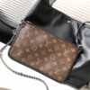 Louis Vuitton The M11266 Atlantis medium handbag is from the Dark Side collection.