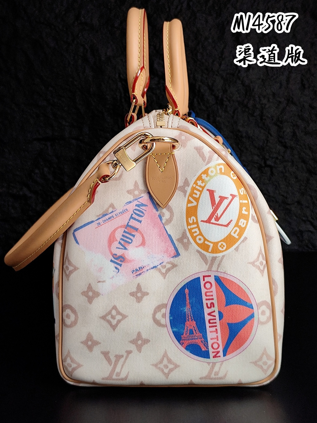 The leather used in M14587 is Italian Grade A leather, which is a key factor in its quality.