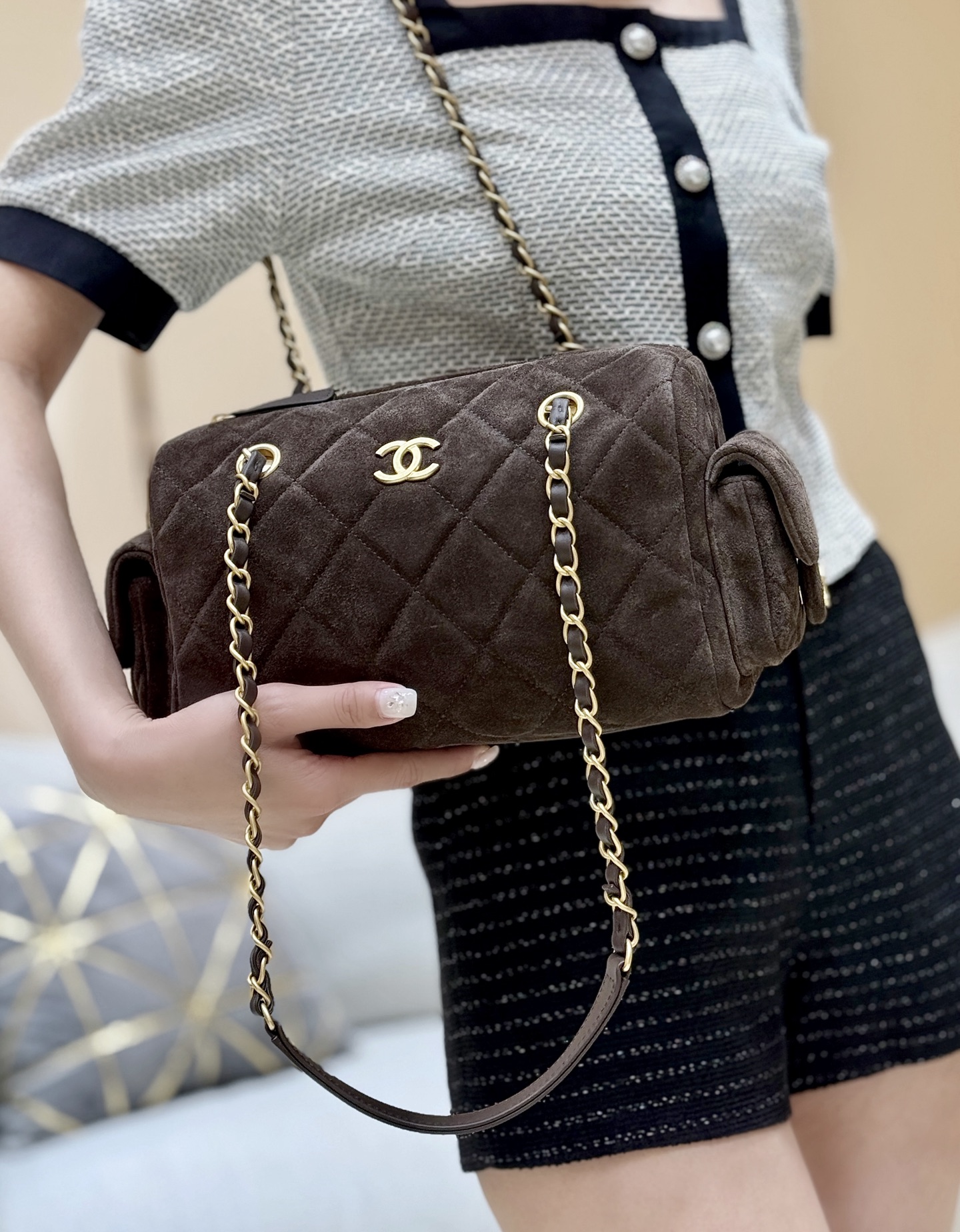 Chanel 1 25K Hidden Edition Bowling Bag 👜