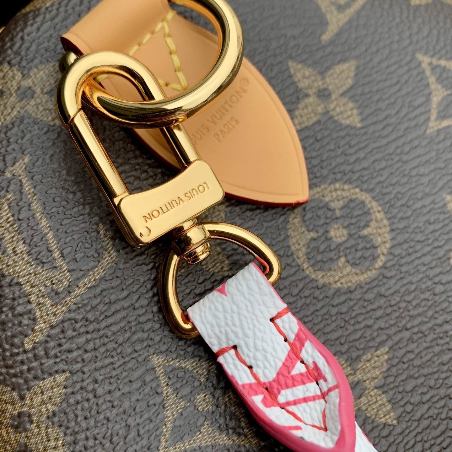 Louis Vuitton The M27512 Paris À Vélo collection reimagines the Speedy Soft 30 handbag with a sporty twist.