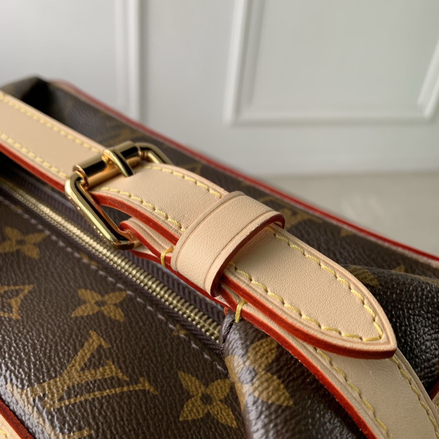 Louis Vuitton The M15350 Cruiser toiletry bag is inspired by the silhouette of the brand's Cruiser 45 travel bag.