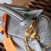 Louis Vuitton Exclusive Real Shot: The Vanity Chain Pouch Handbag with Variable Code Chip Version, m12427 Grey (Silkscreen Print) Inspired by the iconic Nice, the Vanity Chain Pouch captures the spirit of travel.
