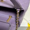 L'Oréal Large Chain Handbag in Smoky Purple