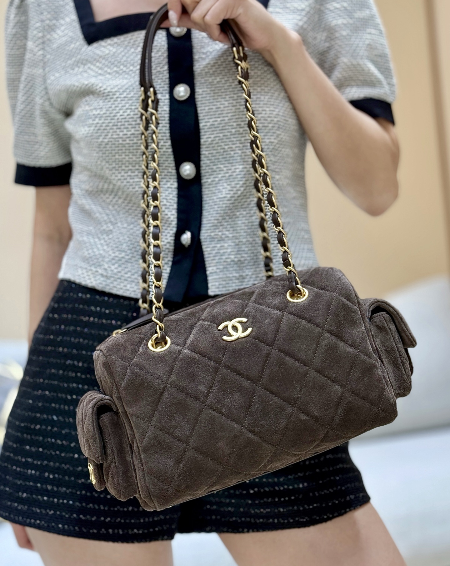 Chanel 1 25K Hidden Edition Bowling Bag 👜