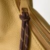 Louis Vuitton M12697 Full Khaki Leather Bag, Top-Tier Original, Dimensions Modified, Monogram Canvas, Classic Canvas with Wide Shoulder Strap