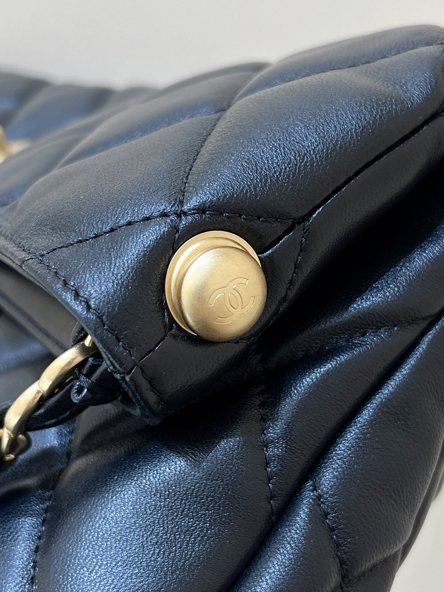 Chanel Maxi Hobo Black