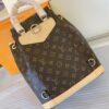 Louis Vuitton M11198 Monogram Canvas: This Montsouris backpack is made of Monogram canvas.