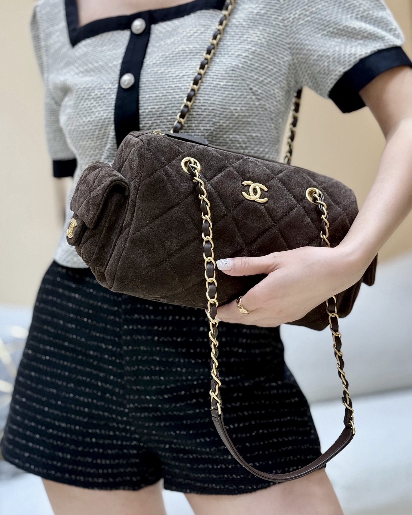 Chanel 1 25K Hidden Edition Bowling Bag 👜