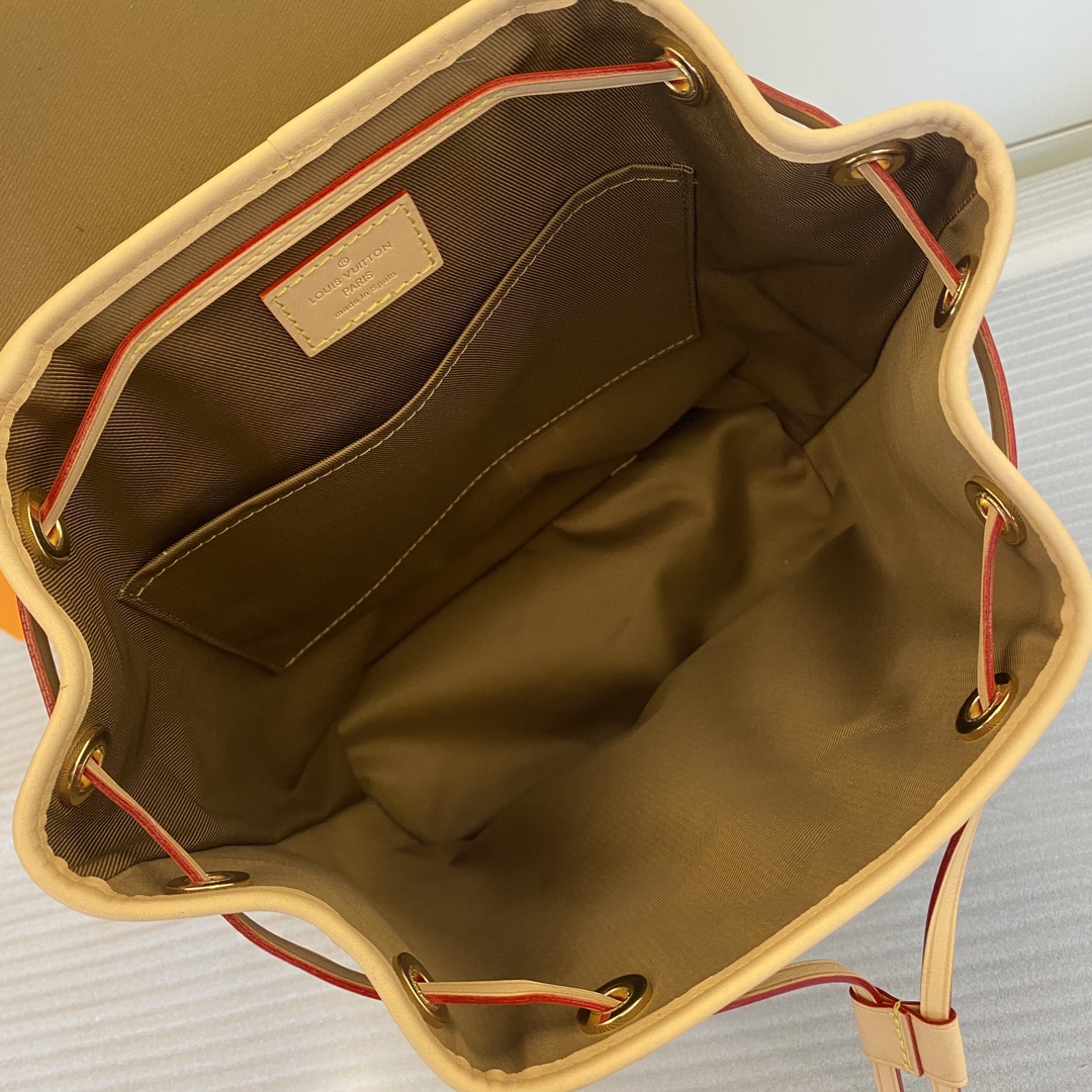 Louis Vuitton M11198 Monogram Canvas: This Montsouris backpack is made of Monogram canvas.